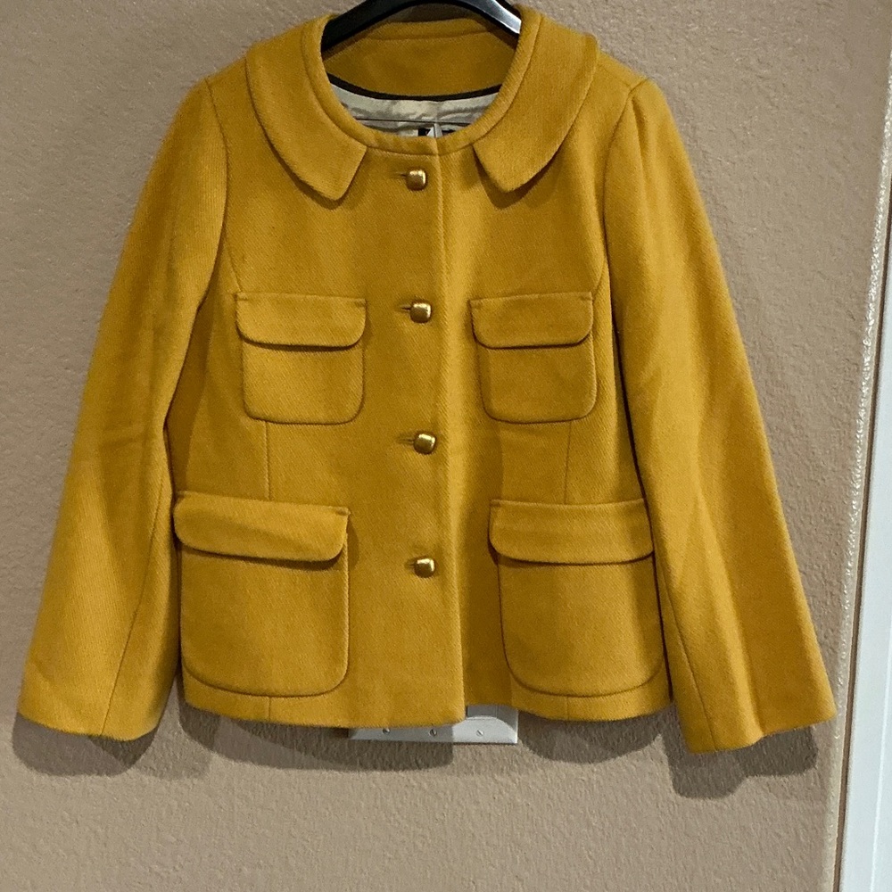J. Crew  Golden Wool Blazer.
